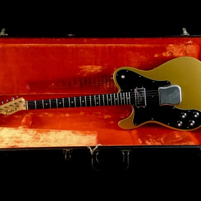 LEFTY! Vintage 1976 Fender Telecaster Custom Roasted Ash Firemist Gold Nitro Relic USA 7.2 lb! image 1