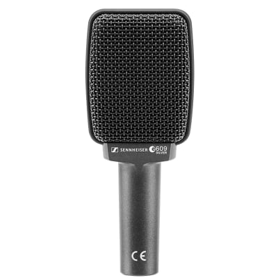 Sennheiser E 609 Silver Super-Cardioid Dynamic Instrument Microphone image 4