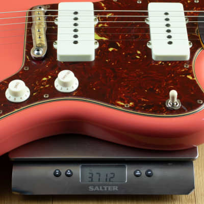 Fender Custom Shop 62 Jazzmaster Journeyman Relic Super Faded Fiesta Red CZ573246 image 5