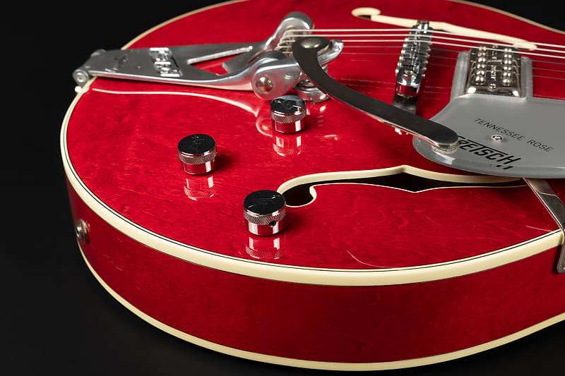 1989 Gretsch 6119 Tennessee Rose Quilted Maple - Deep Cherry