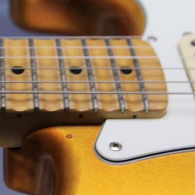 Fender Stratocaster ST'57 DSC 'order made' 1990 Y.Malmsteen - HGM Harvest Gold Metal image 12