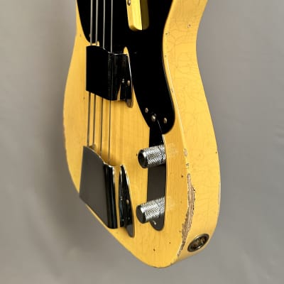 Fender Custom Shop Limited Edition 1951 Precision Bass - Aged Nocaster Blonde image 8