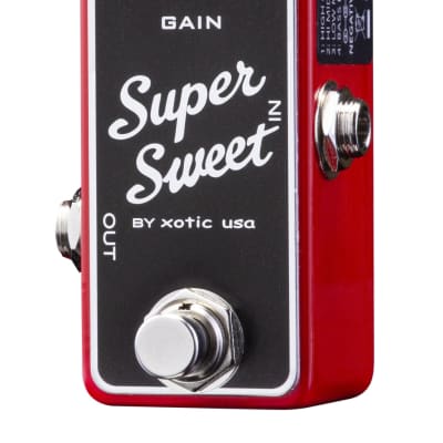 New Xotic Effects SSB Super Sweet Booster Boost Guitar Effects Pedal image 4