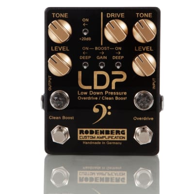LDP (OD/CB) Overdrive/ Clean Boost for bass RODENBERG amplification image 1