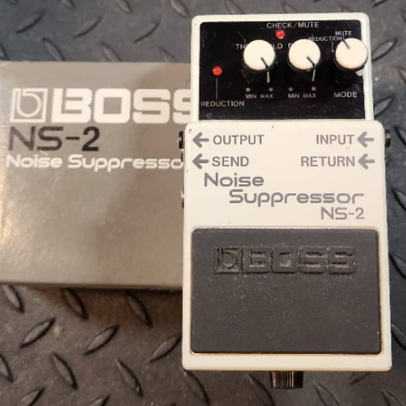 Boss NS-2 Noise Suppressor Gate Mute (Silver Label) 1989 - 2019