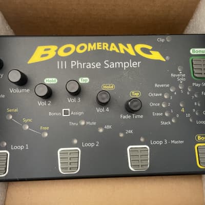 Reverb.com listing, price, conditions, and images for boomerang-iii-phrase-sampler