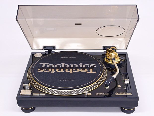 Technics SL-1200 LTD - Limited Edition 24K Gold Plated Turntable