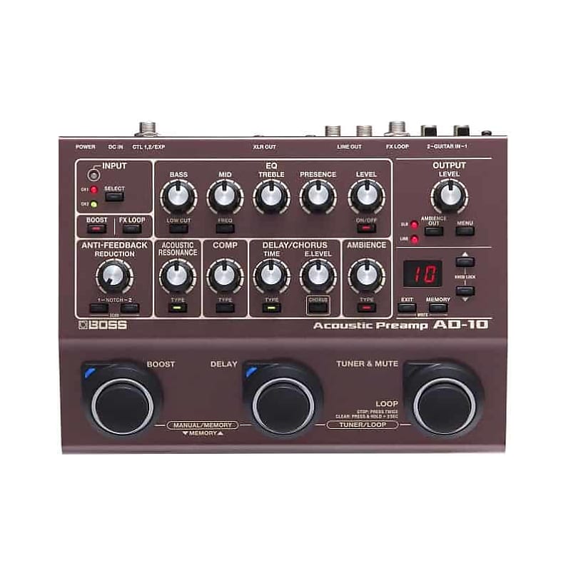 Boss AD-10 Acoustic Preamp image 1
