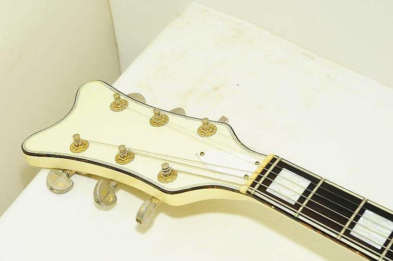 Greco WF-140 1988 White Falcon Super Real Project Electric Guitar Ref.No  4628 | Reverb