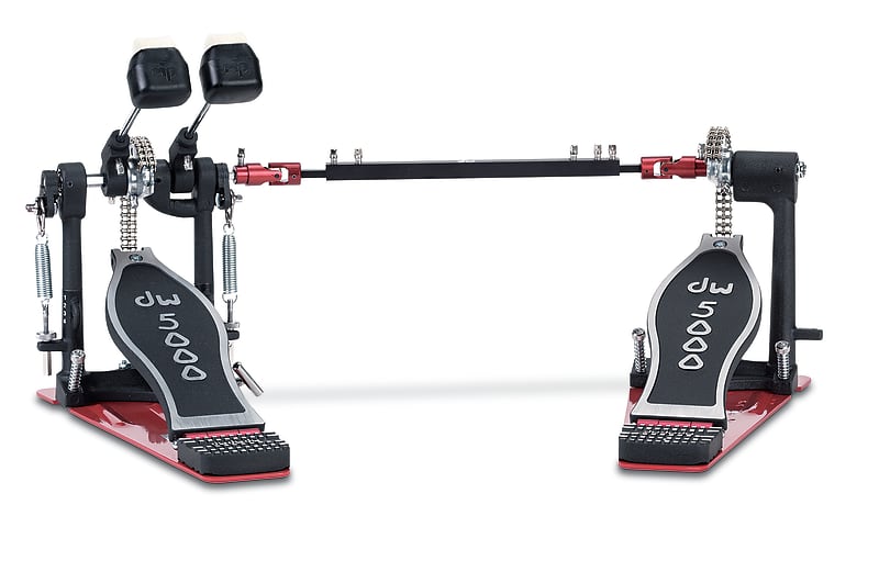 DW DWCP5002TDL3 5000 Series Turbo Lefty Double Bass Drum Pedal image 1