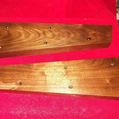 Roland Juno-106 Synthesizer Walnut Replacement Sides image 3