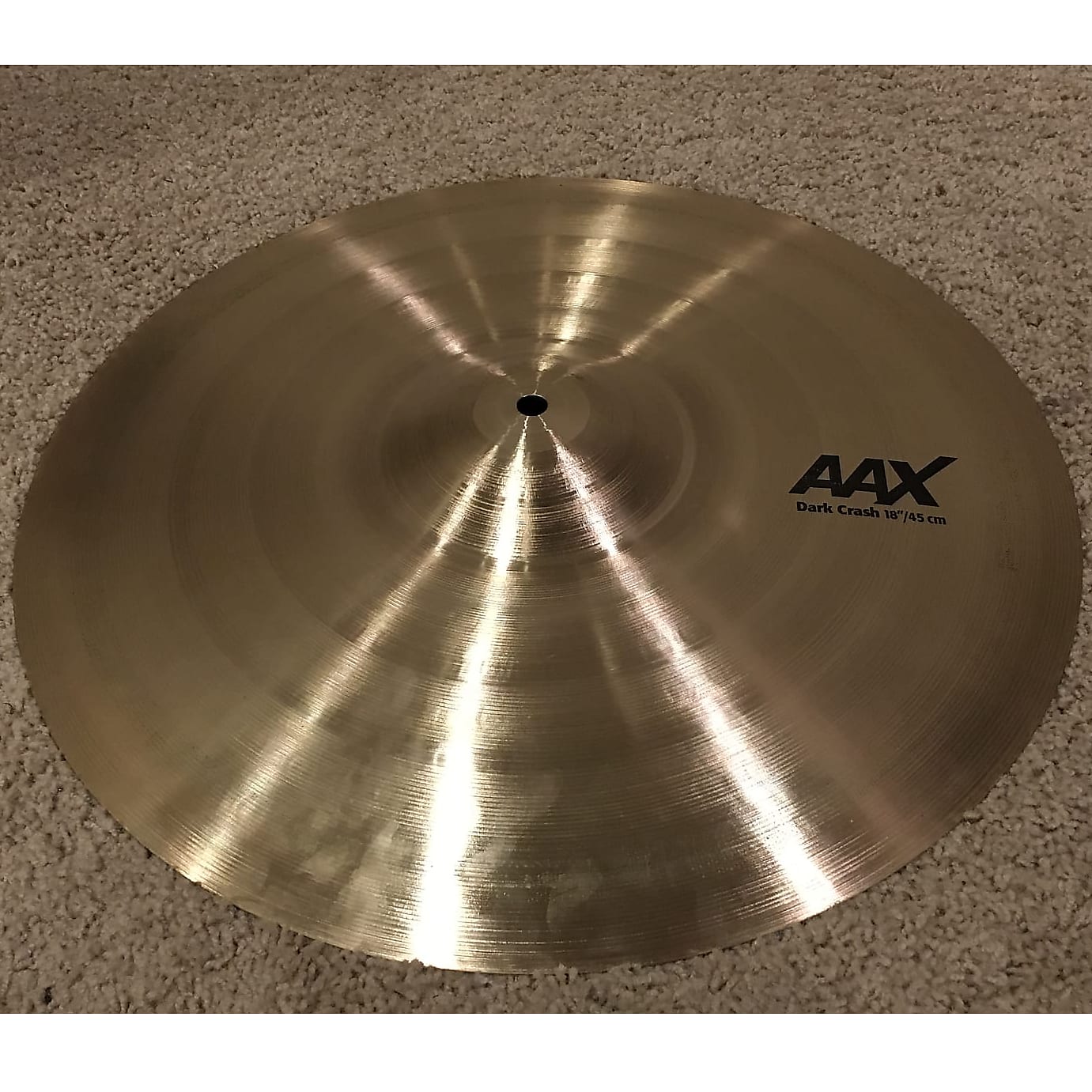 Sabian aax store dark crash 18