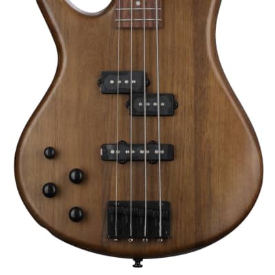 Ibanez Gio GSR200B Left-handed Bass Guitar - Walnut Flat image 1