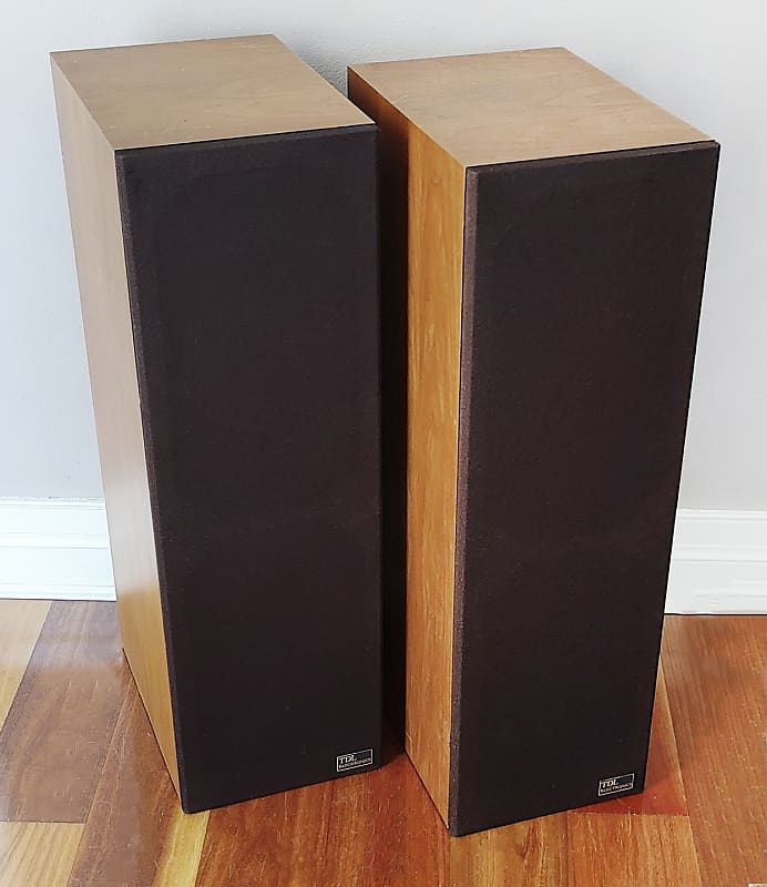 Vintage TDL Electronics Studio 1 Speakers Reverb