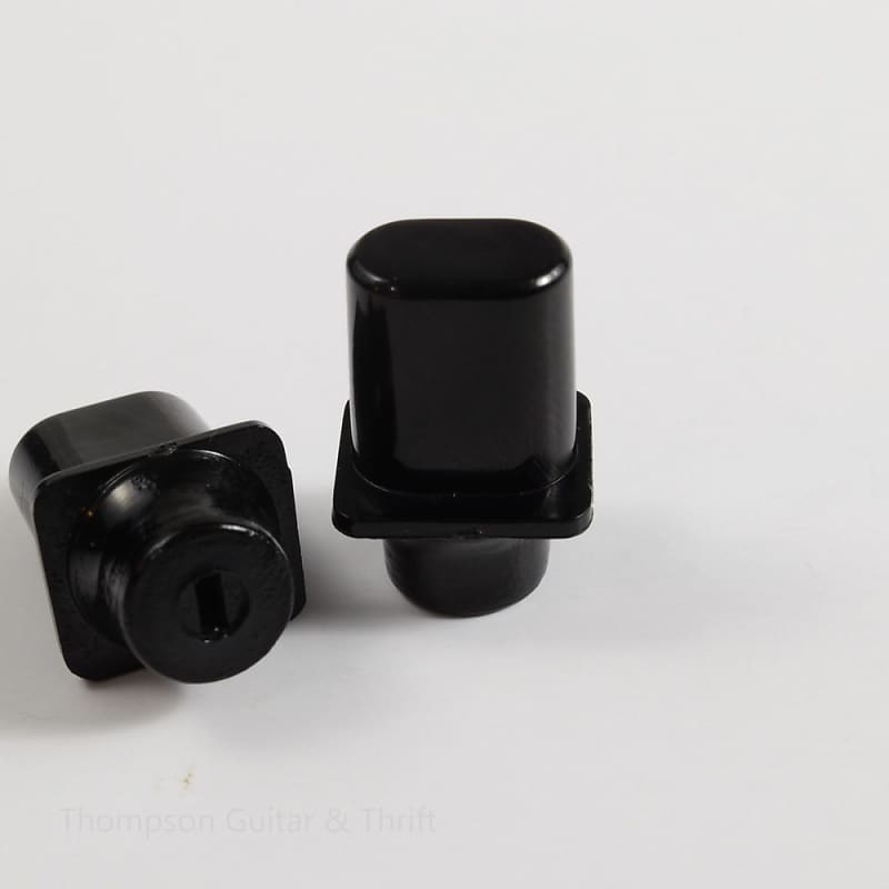 Tele Top Hat Knob 3.5mm Black Set of 2 Reverb