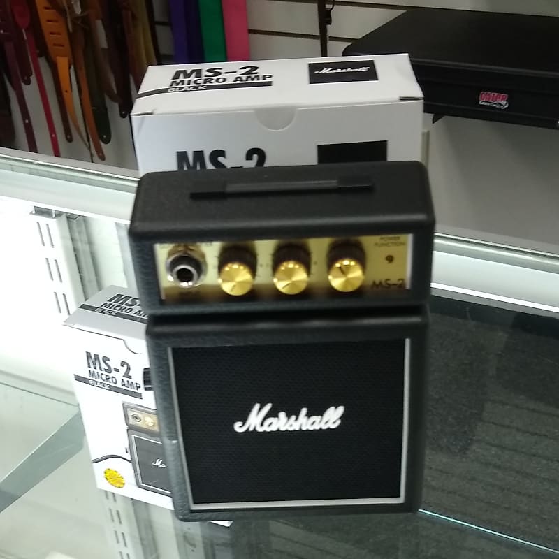 MS-2 White Mini ampli guitare Marshall