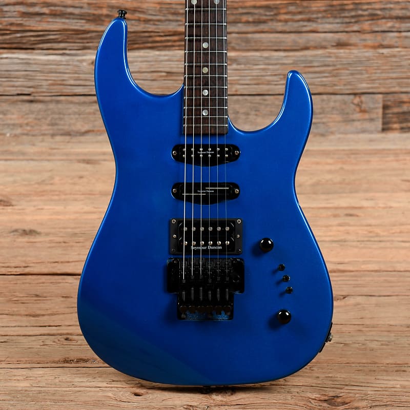 B.C. Rich ST-III Metallic Blue 1990 | Reverb