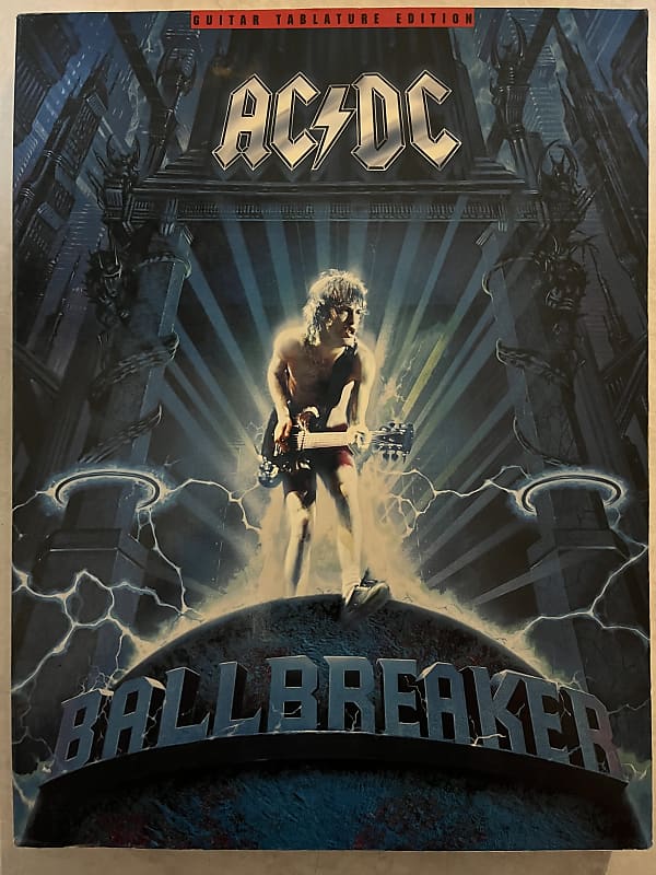 AC/DC - Ballbreaker- Guitar Tab / Tablature Book | Reverb