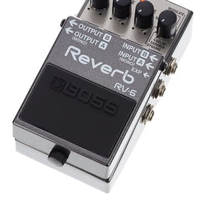 Boss RV-6 Digital Delay/Reverb Guitar Effects Pedal for sale