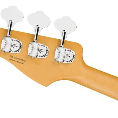 Fender American Ultra Jazz Bass, Arctic Pearl, Rosewood Fingerboard image 6