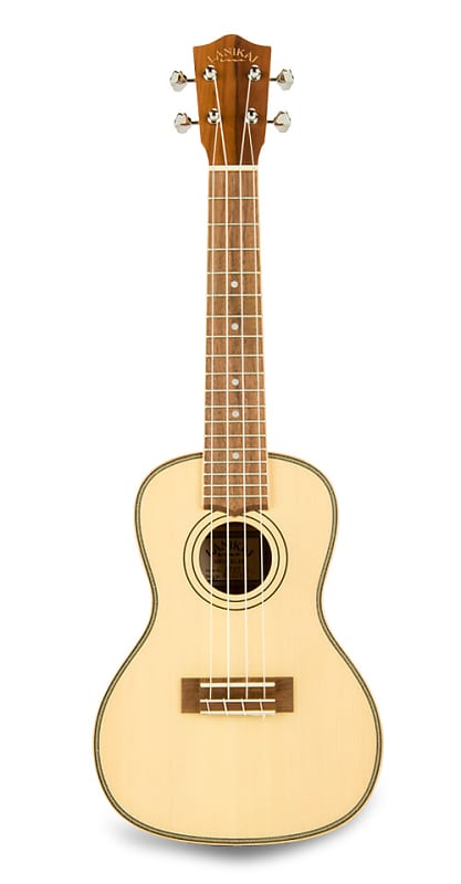 Lanikai SPST-C Solid Spruce Top Concert  with Gig Bag image 1