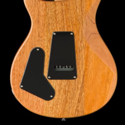 PRS SE Custom 22 Semi-Hollow Santana Yellow Electric Guitar With Gig Bag image 4