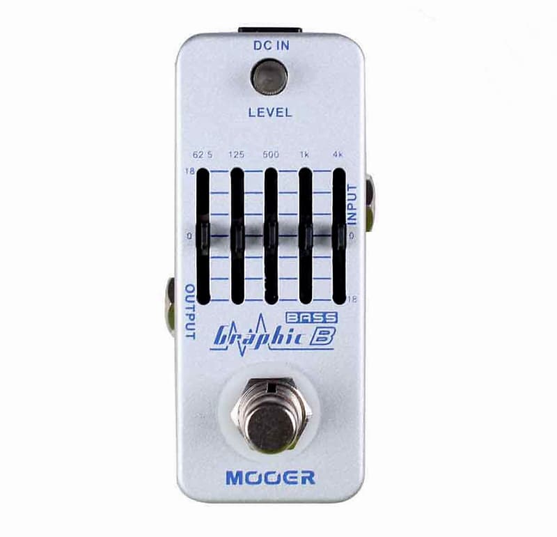Mooer Micro Graphic B Bass EQ Pedal True Bypass NEW image 1
