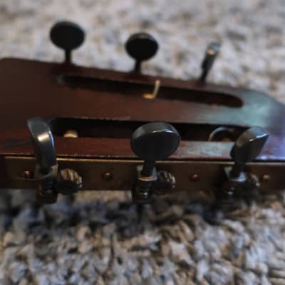 Vintage 1930s Regal Parlor Guitar Rare Children's Size Waverly Tuners Pre War Martin Washburn Ditson image 7