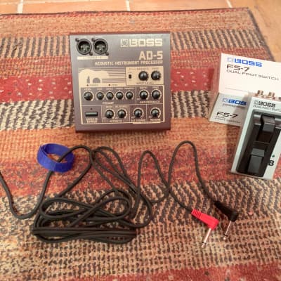 Reverb.com listing, price, conditions, and images for boss-ad-5-acoustic-instrument-processor