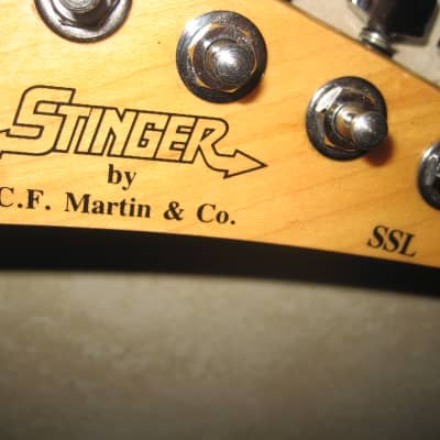 Martin Stinger SSL Electric Guitar Neck~w/Ping Tuners~24 Frets~Korea~Vintage~90~ image 3