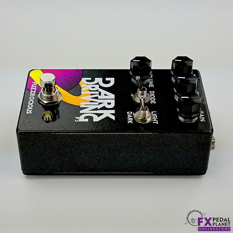 Fuzzrocious Pedals Dark Driving v3-