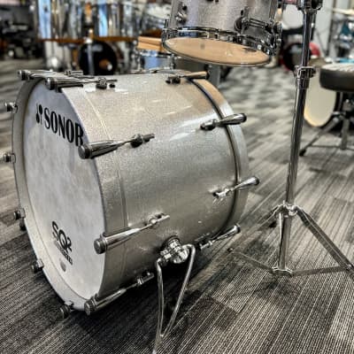 Sonor SQ2 2022 - Silver Sparkle Lacquer | Reverb