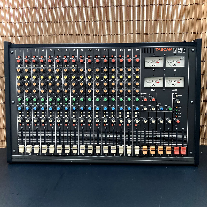 TASCAM - M-216 - 16-Channel Mixer - made in Japan