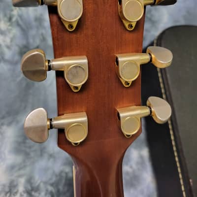 1999 Yamaha Compass Series CPX8M Cedar Top Acoustic Electric Guitar Pro Setup New Strings Original Hard Shell Case image 7