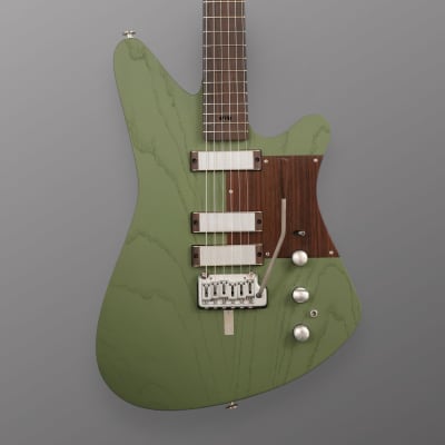 Tao Guitars Sutorato “U-A-M”, 2024 - Lincoln Green (black filled pores) w/ ABM 2-Point Trem. NEW (Authorized Dealer) image 4