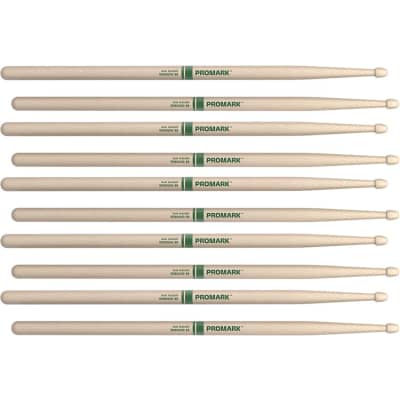 6 PACK ProMark Rebound 2B Hickory Drumsticks, Acorn Wood Tip | Reverb