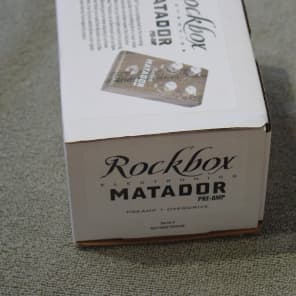 Rockbox Matador Pre-Amp 2015 Green/orange image 14