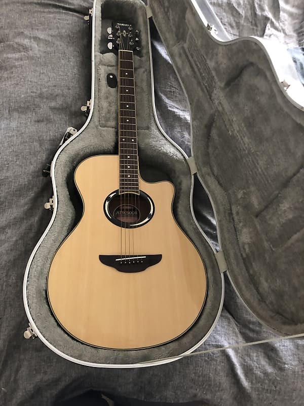 Yamaha APX500II Thinline Acoustic/Electric Guitar Natural image 1