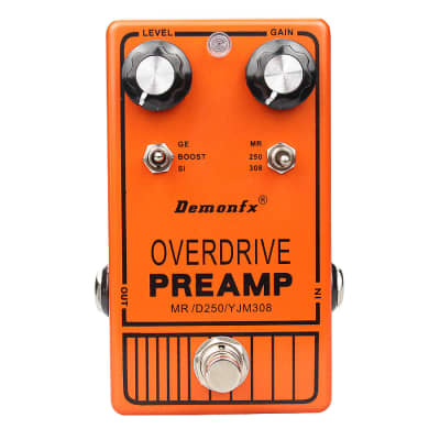 DOD Preamp OverDrive YJM308 改造 オーバードライブ DOD OD-250 and YJM-308 overdrive pedal mods