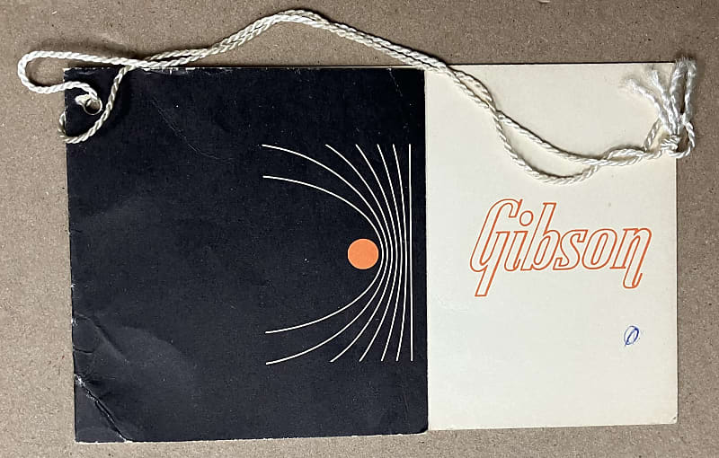 Gibson B25N, hang tag, vintage Reverb