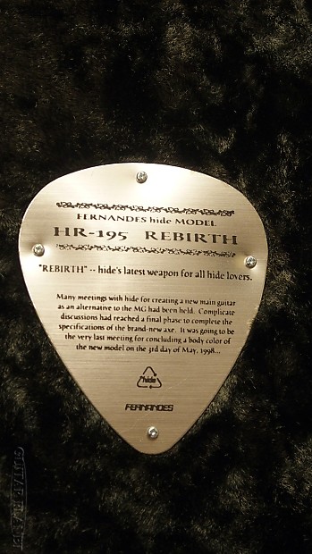 Burny HR-195 REBIRTH HIDE Model | Reverb Burny HR-195 REBIRTH HIDE Model | Reverb