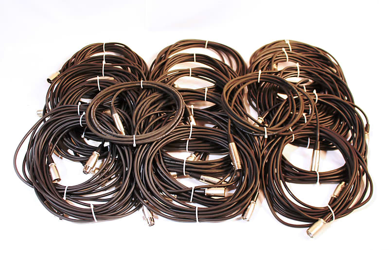 20 VTG Audio Balanced XLR Cables In Mixed Lengths Reverb Canada   U6aozhsvkotjvblvcffg 