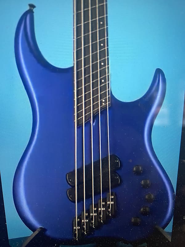 Dingwall Lee Sklar Signature 5 String Bass 2015 Candy Blueberry Gloss image 1