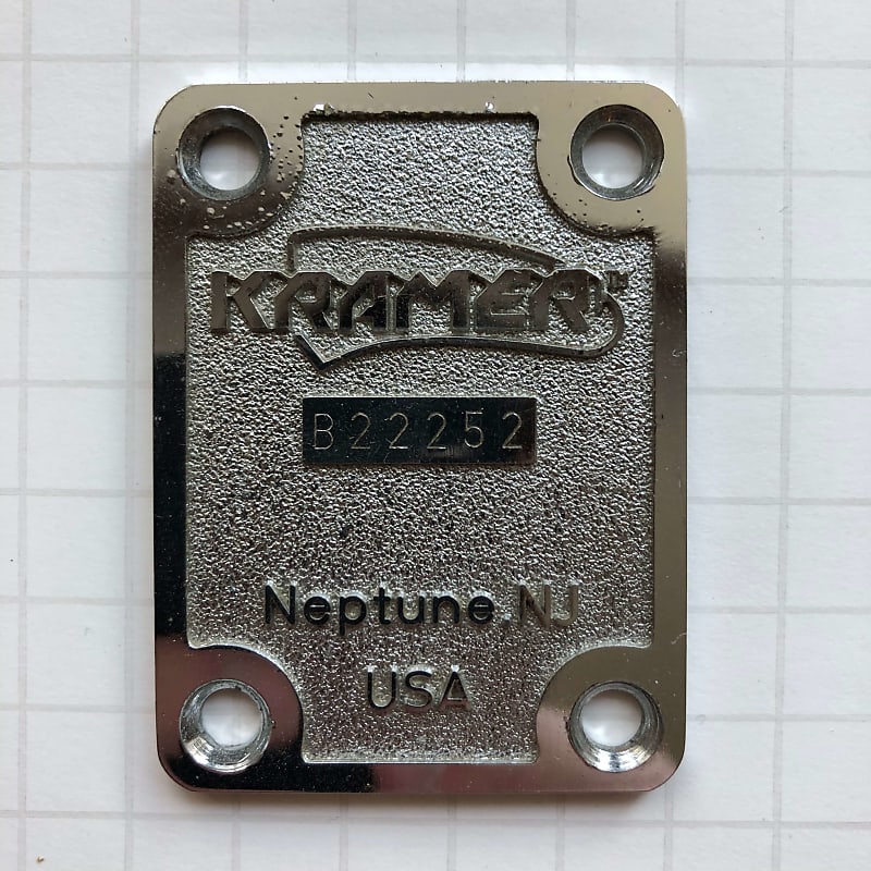 Kramer neck store plate