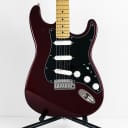 1990 Fender American Standard Stratocaster 1989 S/N E9 Wine Red with Lace Sensor Pickups & Hard Case