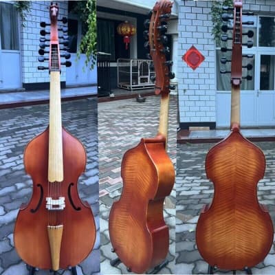 Rare Professional Baroque Model cello 7*7 strings concert