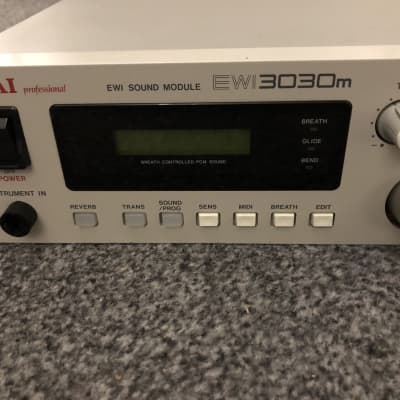Akai EWI3030m - 1980s Sound Module for Wind Controllers and Midi, Digital Synthesizer, Vintage, Japan image 3