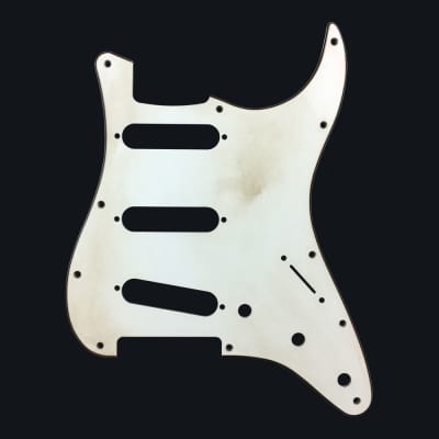 Immagine Made to Order - FRANCHIN Mercury pickguard Relic Aged, Vintage White/ Black/ Mint Green/ Tortoise Red, SSS/HSS, guitar scratchplate S-type Made in Italy - 1