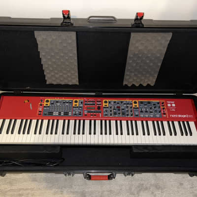 Nord Stage 2 EX HA88 Hammer Action 88-Key Digital Piano 2015 - 2016 - Red