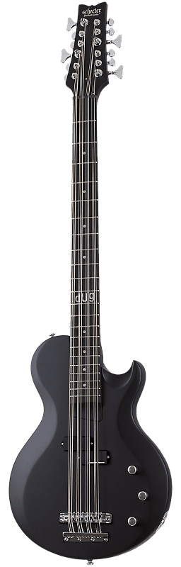 ベース Schecter dUg Pinnick DP-12 Schecter Dug Pinnick DP-12, Black